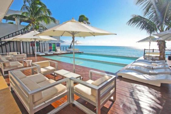 Beachside Corasol El Amanecer De Frida Para 2 Personas Playa del Carmen Eksteriør bilde