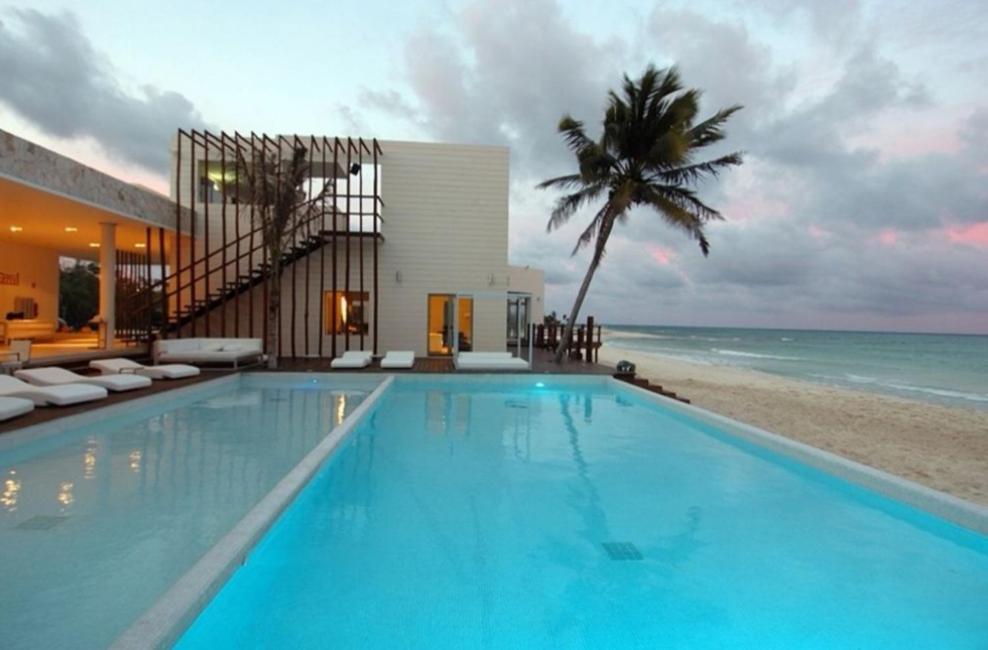 Beachside Corasol El Amanecer De Frida Para 2 Personas Playa del Carmen Eksteriør bilde